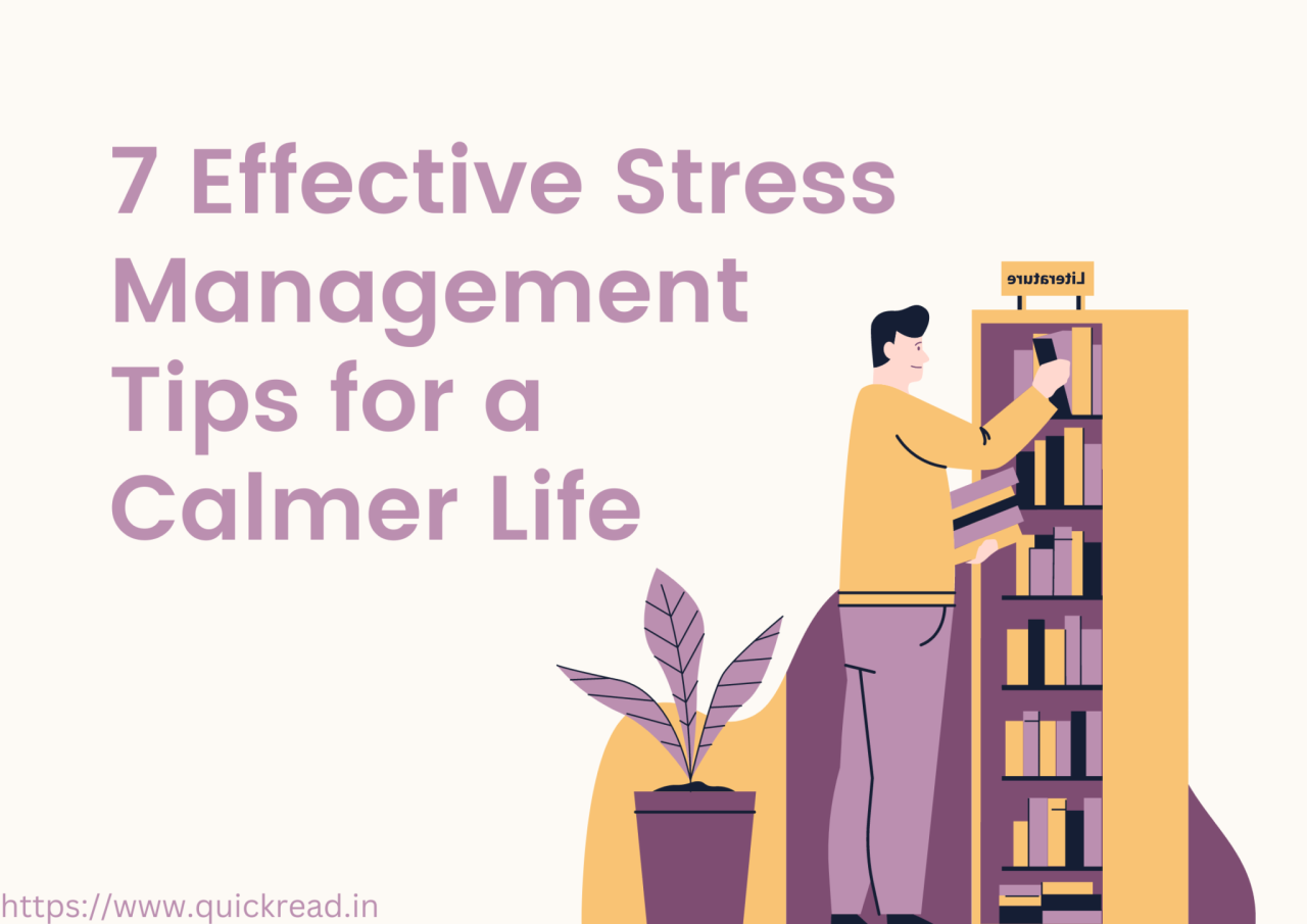 What Are Some Effective Methods For Stress Management