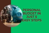 How To Create A Personal Budget Plan