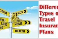 What Are The Different Types Of Travel Insurance Available?
