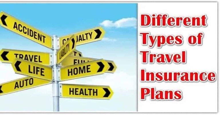 What Are The Different Types Of Travel Insurance Available?