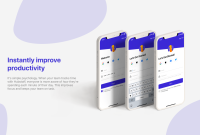 Mobile app for time management | Behance