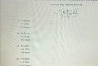 How To Calculate Monthly Payments For A Loan